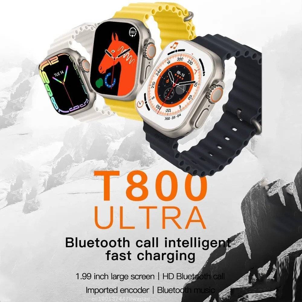 T800 Ultra Bluetooth Smart Watch | Packed with Multiple Features | Leyjao