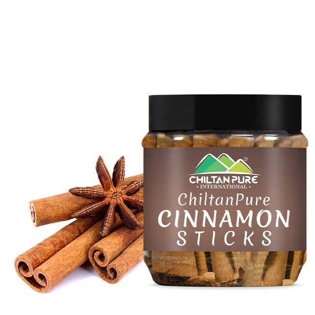 Chiltan Pure Cinnamon Sticks Improve Gut Health & Reduces Blood Pressure