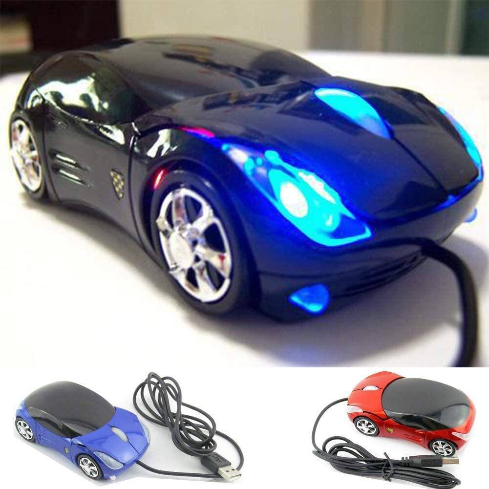 Computer Mouse Parts USB Wired Optical Car Shape Mouse 1 Piece