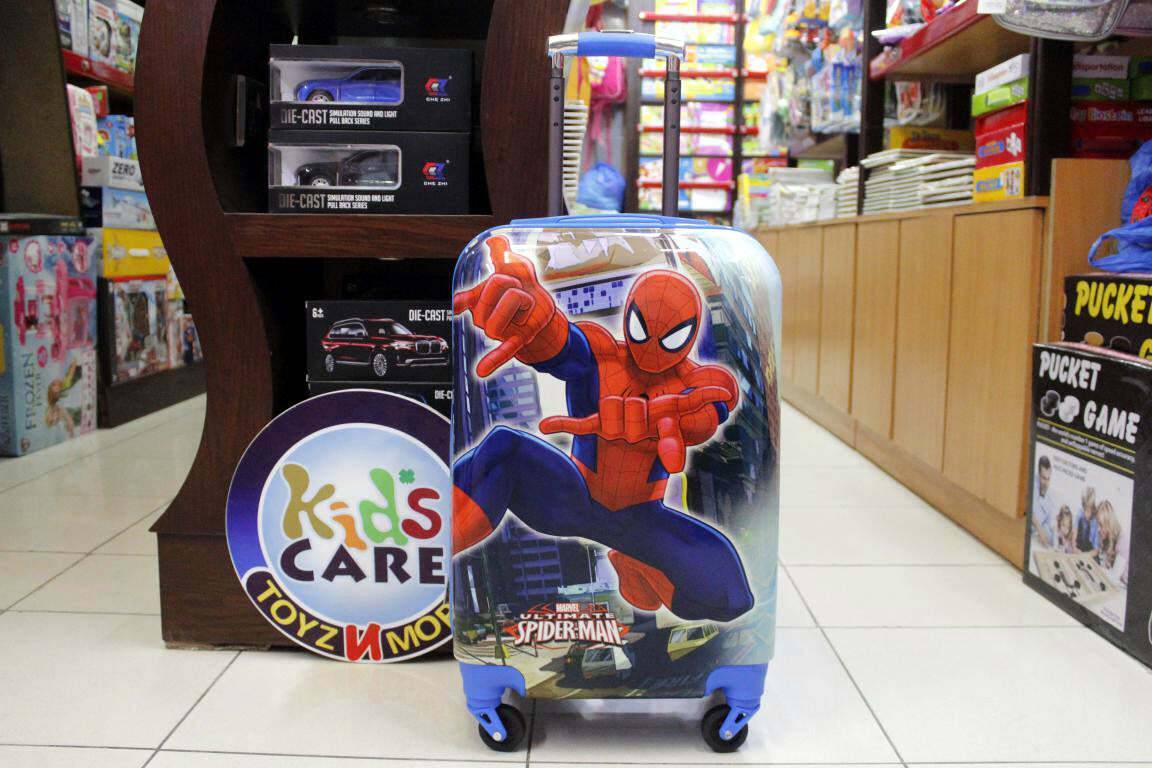 Spider Man Wheels Children Kids Luggage Travel Bag Suitcase 20 Inches 