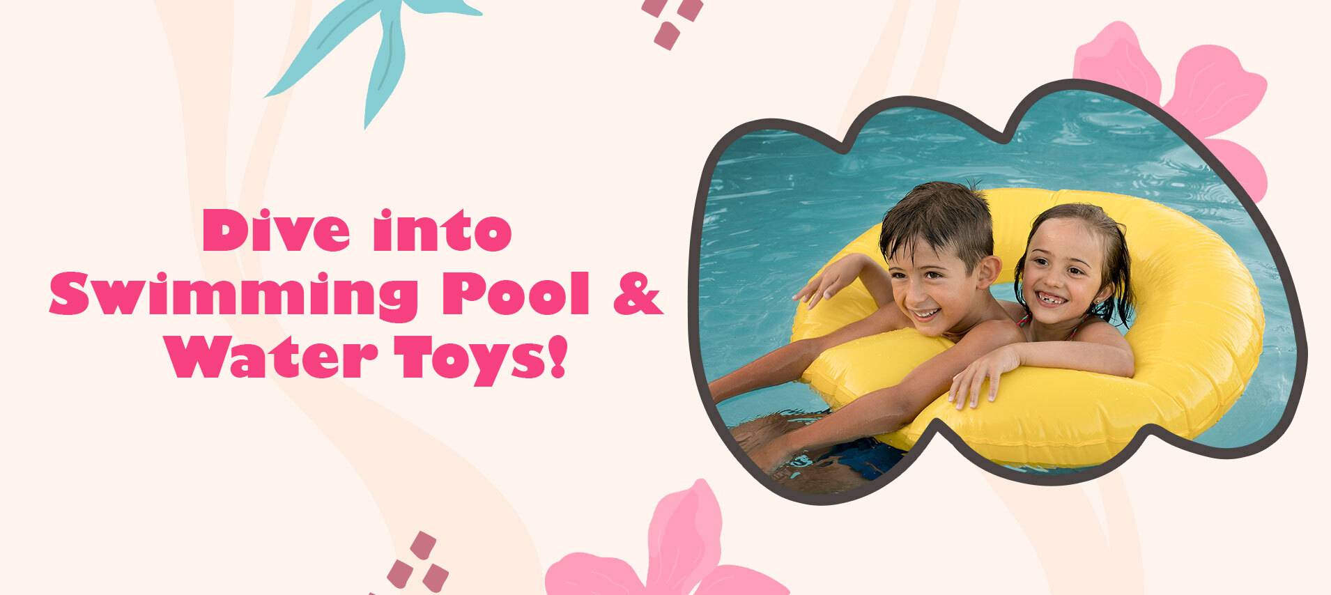 swimmg pool water toys