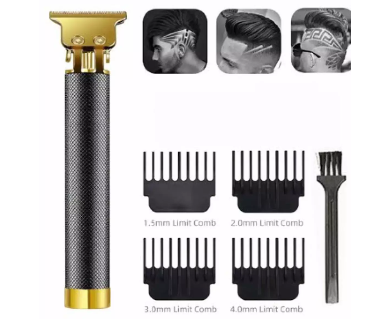 Electric Hair Trimmer,Electric Trimmer,Stainless Steel Blades Electric Hair Trimmer Multipurpose Stainless Steel Blades High Power Rechargeable Hair C