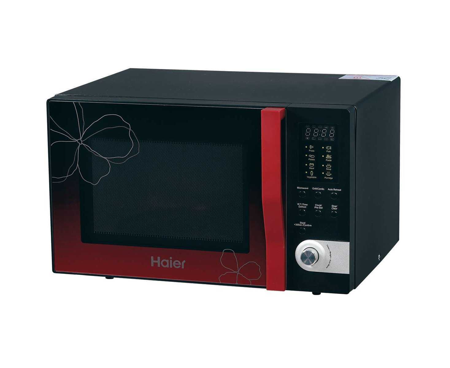 Haier Microwave Oven HMN32100EGB Grill (Red & Black) Leyjao.pk
