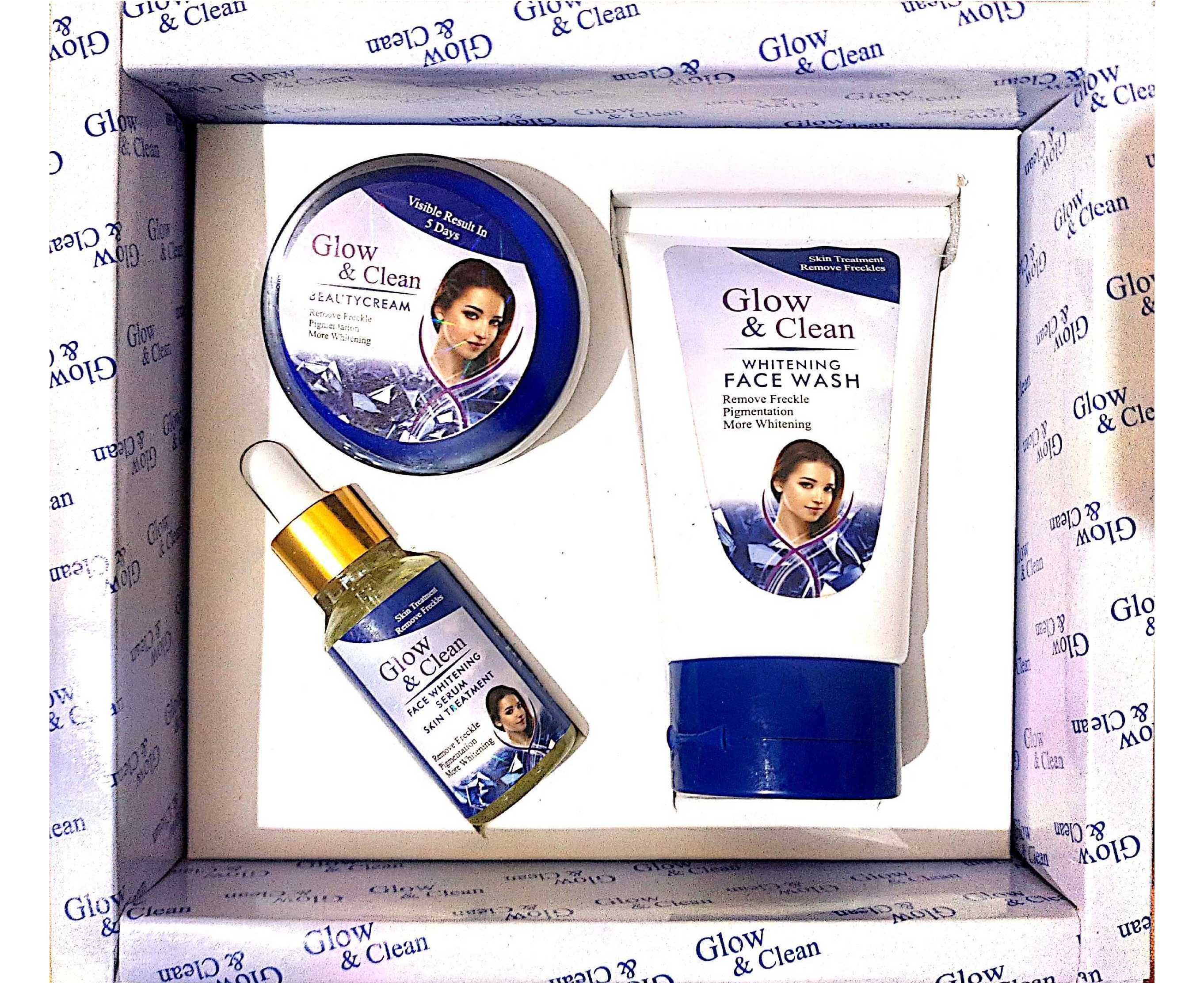 Glow & Clean Whitening Kit Leyjao.pk