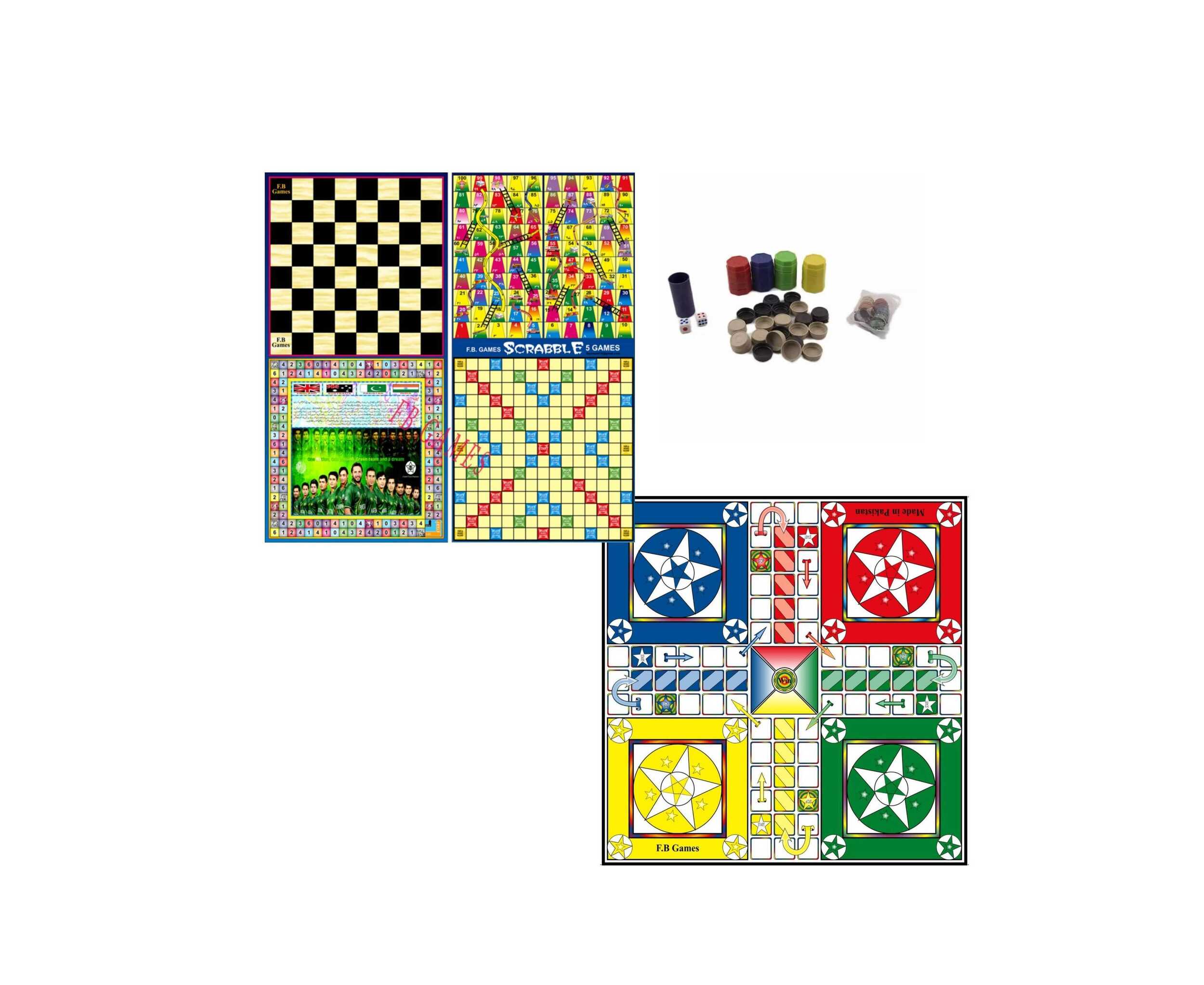 Full Plastic Ludo Coins (Goti), Number Of Players: 2-4, Small