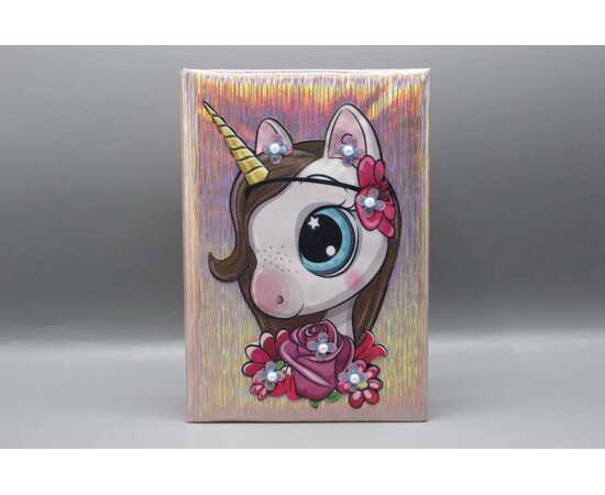 Unicorn Fur Notebook / Diary With Lock Pink (3265L)