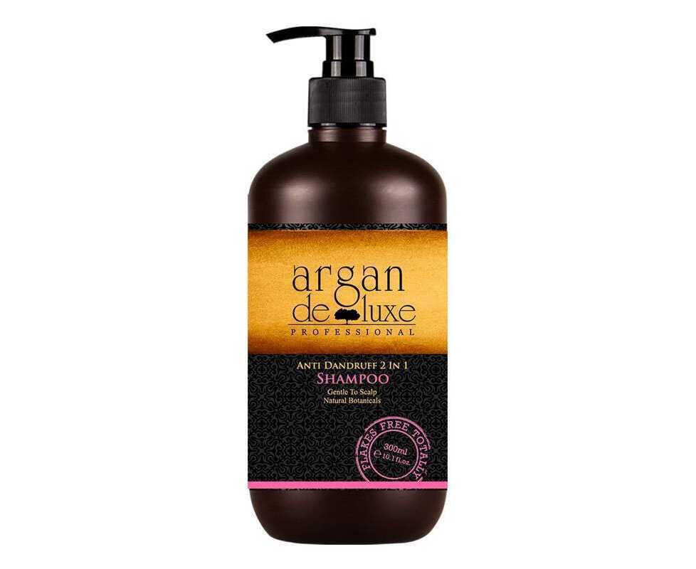 Argan Deluxe Professional 2 In 1 Anti Dandruff Argan Oil Shampoo 300ml Leyjaopk 4966